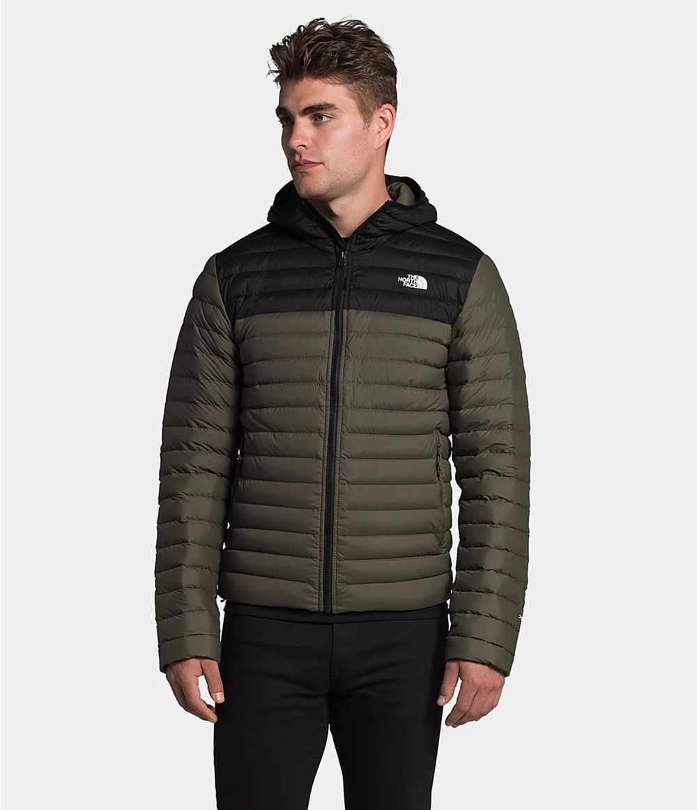 The North Face Stretch Down Kapuzenpullover Herren - / Schwarz CH-479UBZF